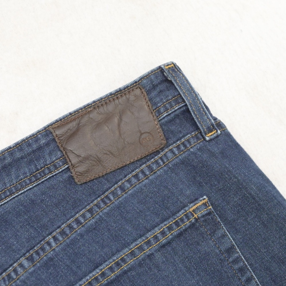 AG Adriano Goldschmied The Everett Jeans Mens 42 Slim Straight Blue Denim